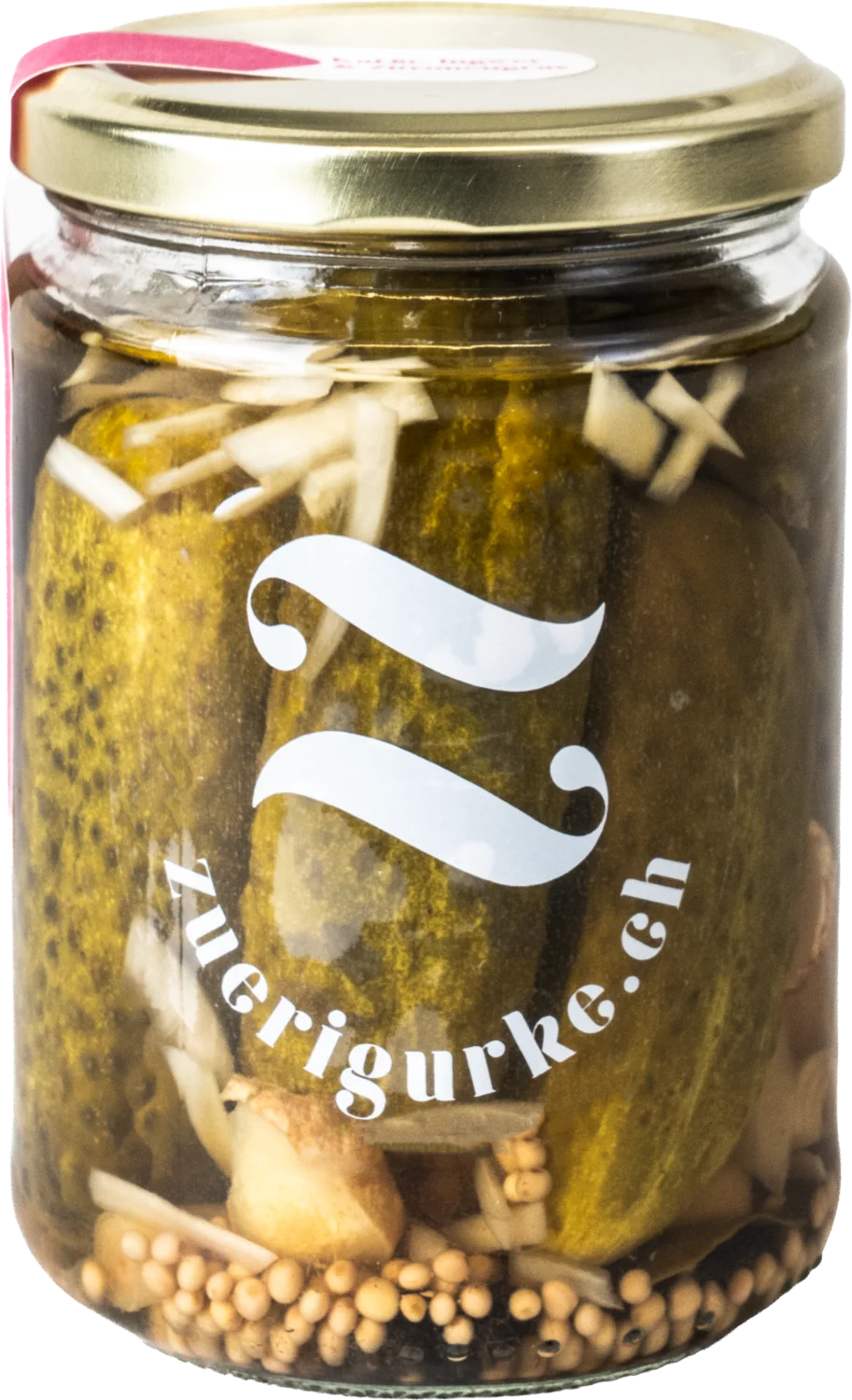 Gewürzgurken mit Kaffir & Ingwer