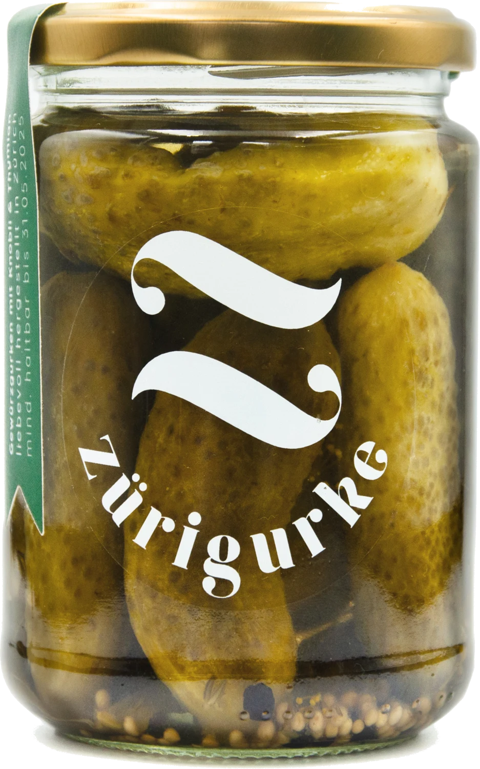 Gewürzgurken mit Knoblauch & Thymian